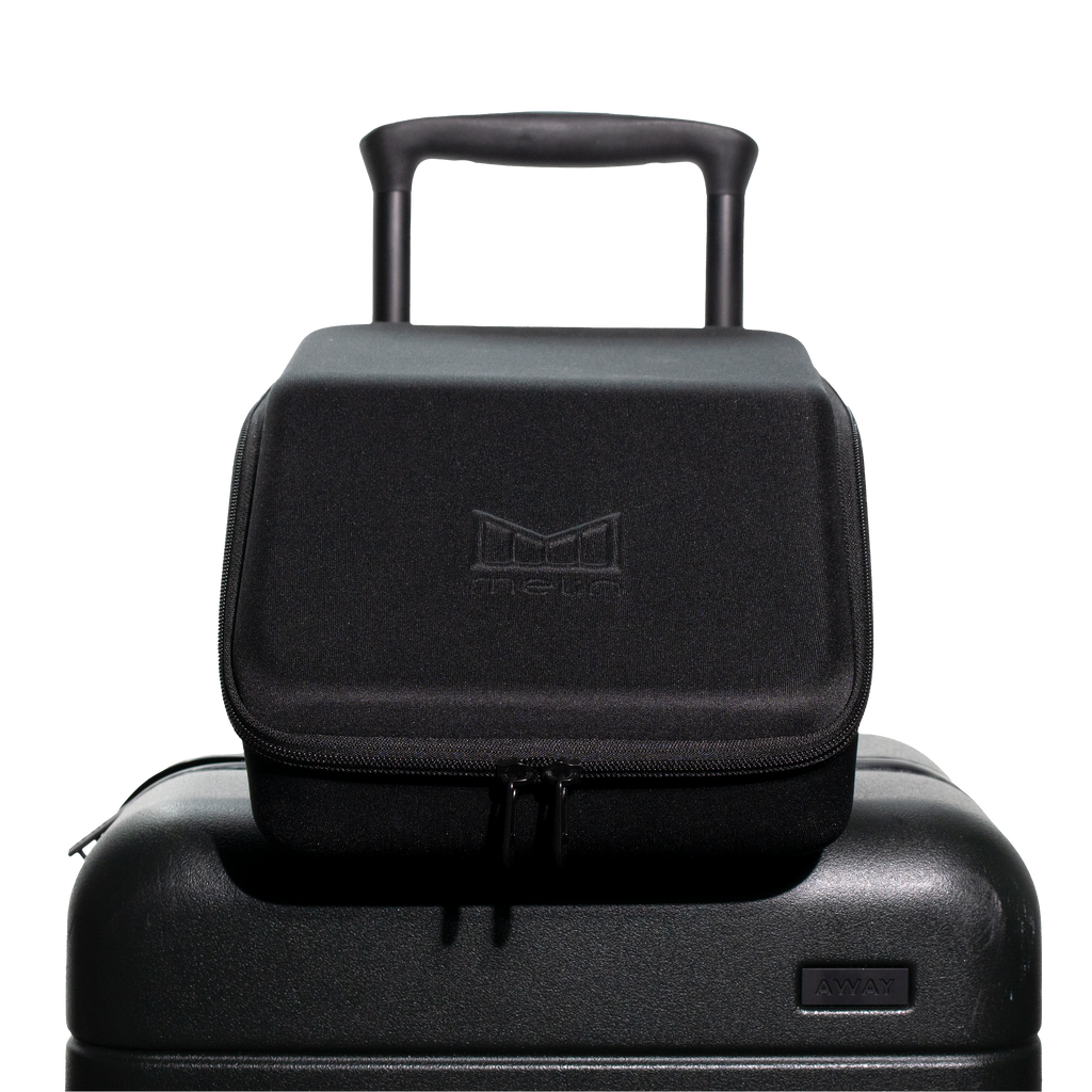 3 Hat Travel Case - Black #1682V