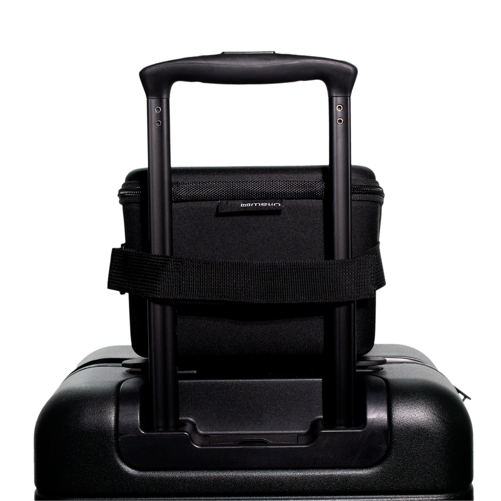 3 Hat Travel Case - Black #1682V