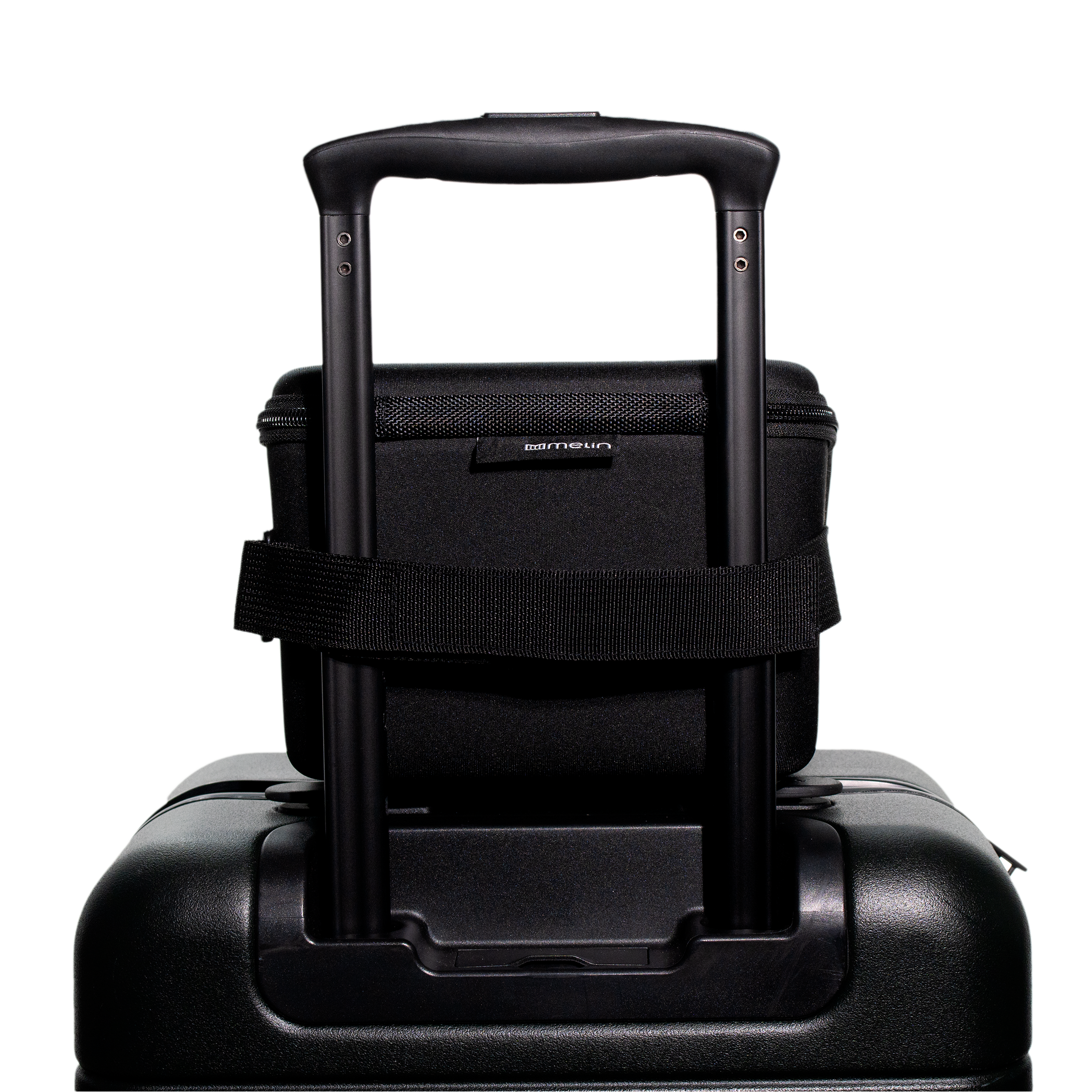 3 Hat Travel Case - Black #1682V