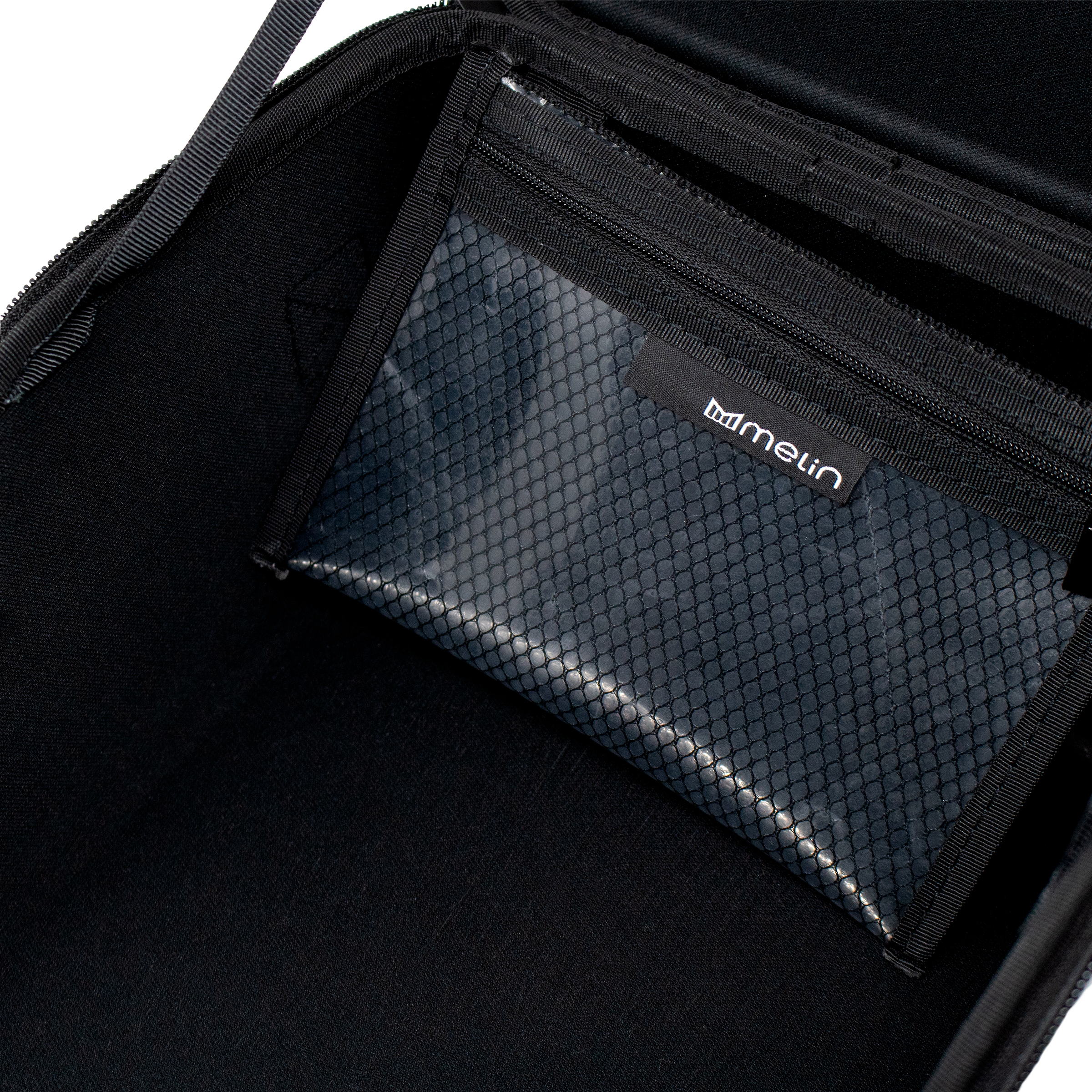 3 Hat Travel Case - Black #1682V