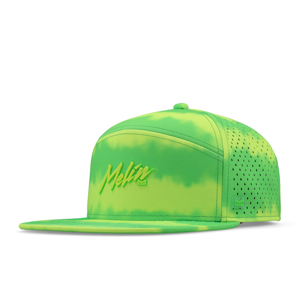 Trenches Neon Tie Dye Hydro - Slime #0036V