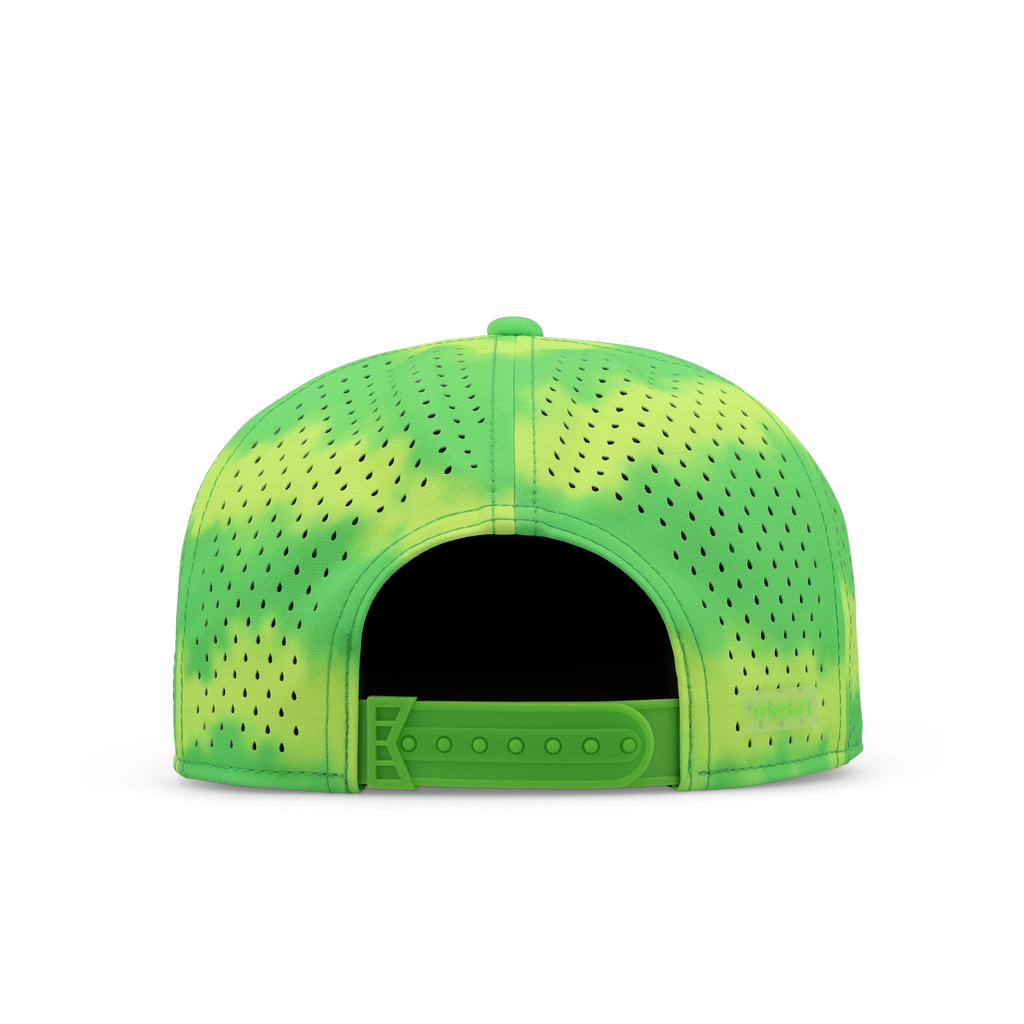Trenches Neon Tie Dye Hydro - Slime #0036V