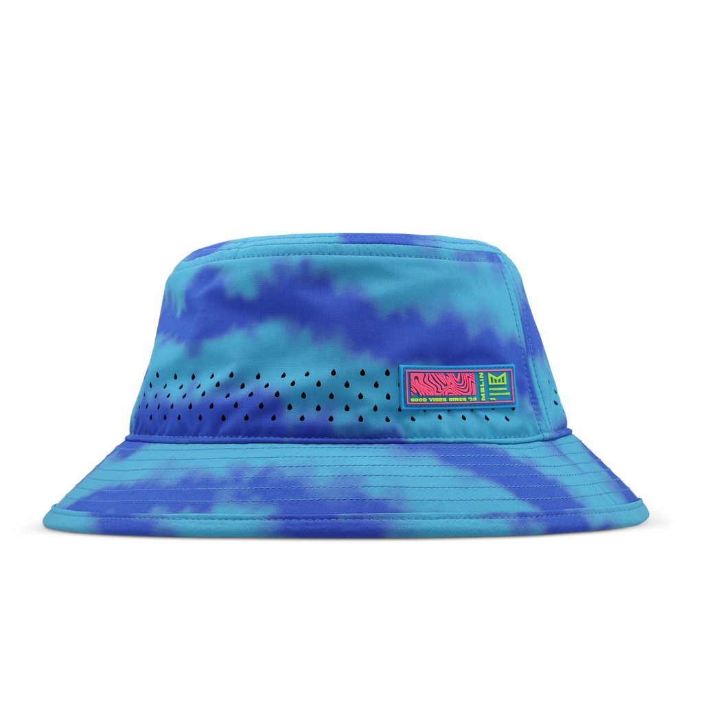 Caddy Neon Tie Dye Hydro - Electric Blue #093WN