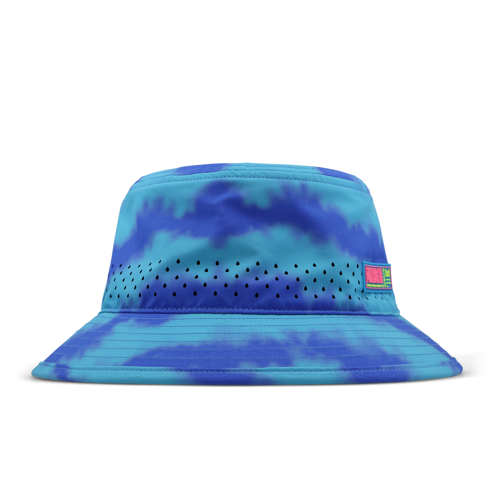 Caddy Neon Tie Dye Hydro - Electric Blue #093WN