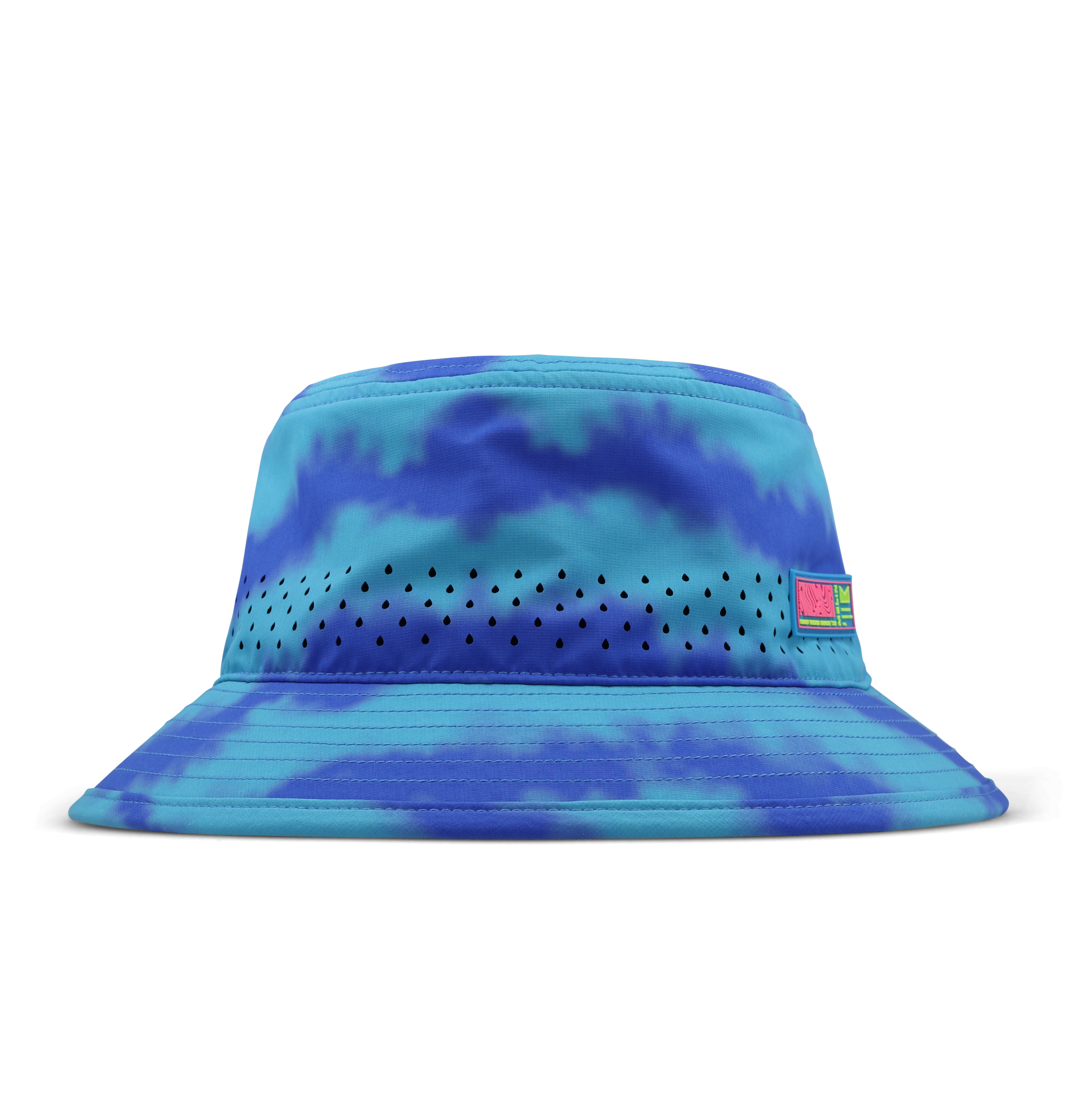Caddy Neon Tie Dye Hydro - Electric Blue #093WN