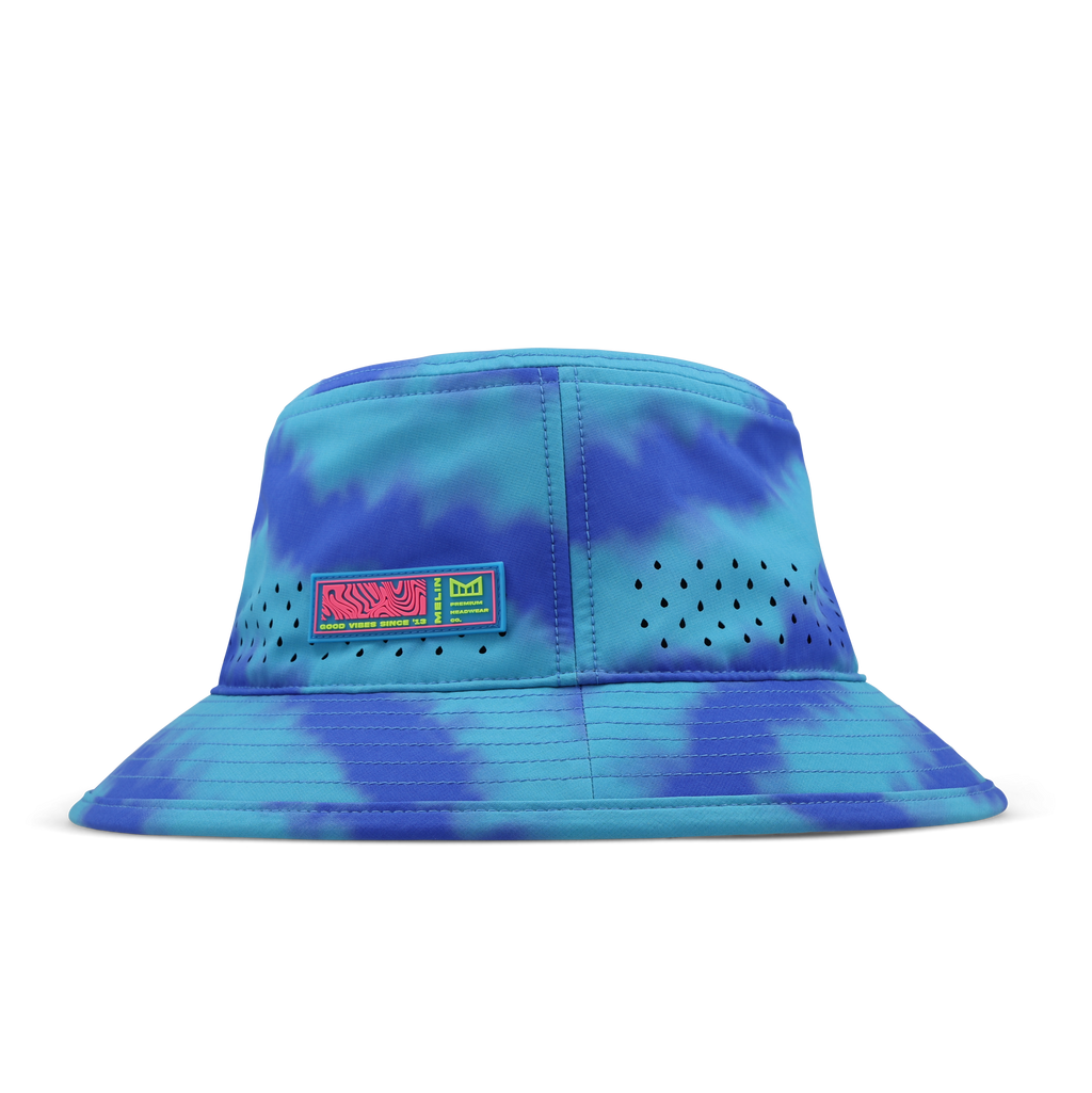 Caddy Neon Tie Dye Hydro - Electric Blue #093WN