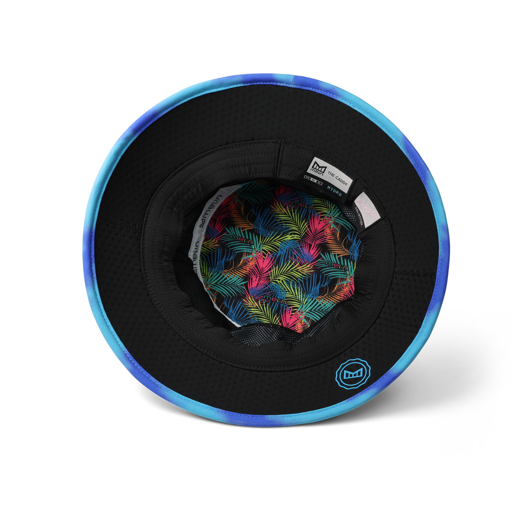 Caddy Neon Tie Dye Hydro - Electric Blue #093WN