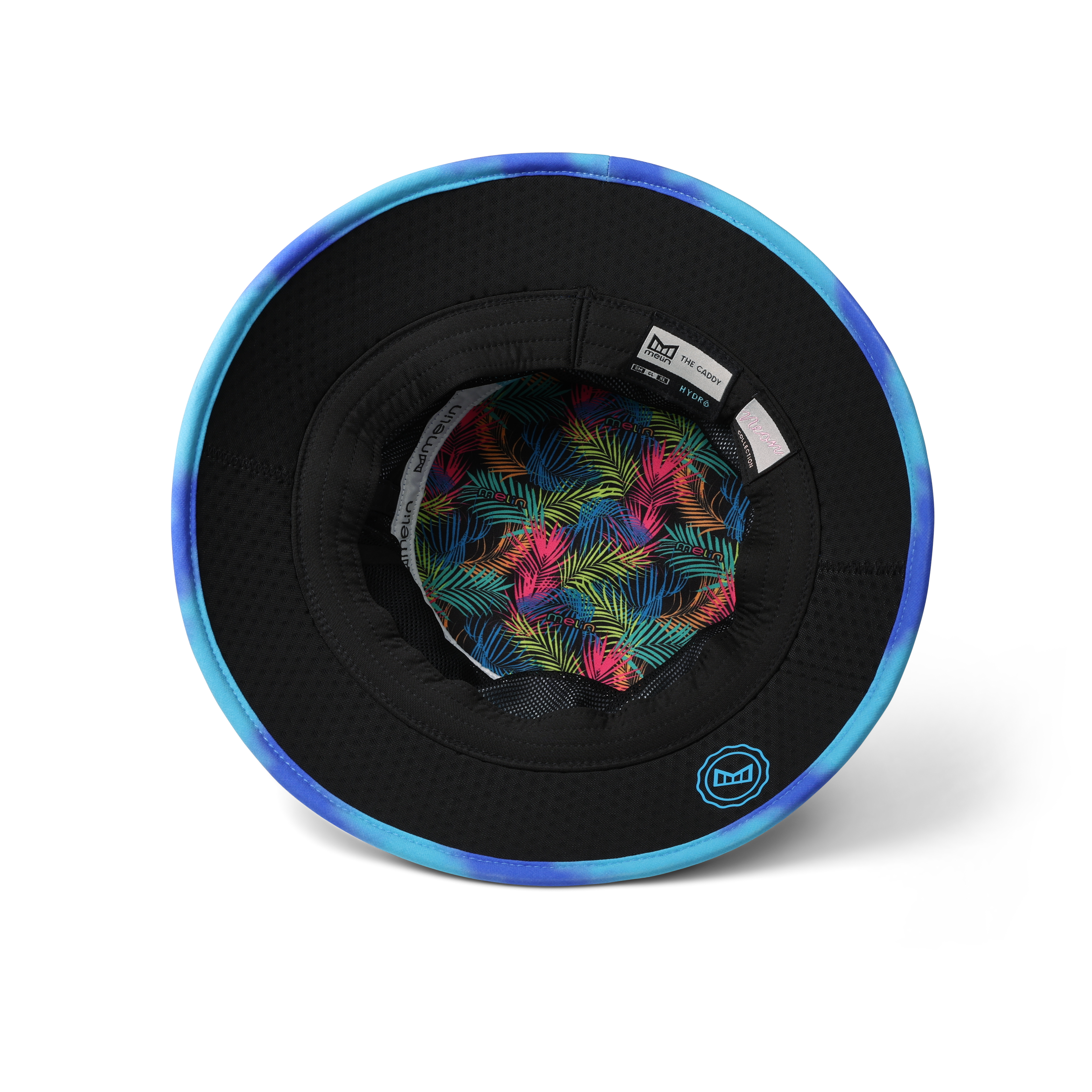 Caddy Neon Tie Dye Hydro - Electric Blue #093WN