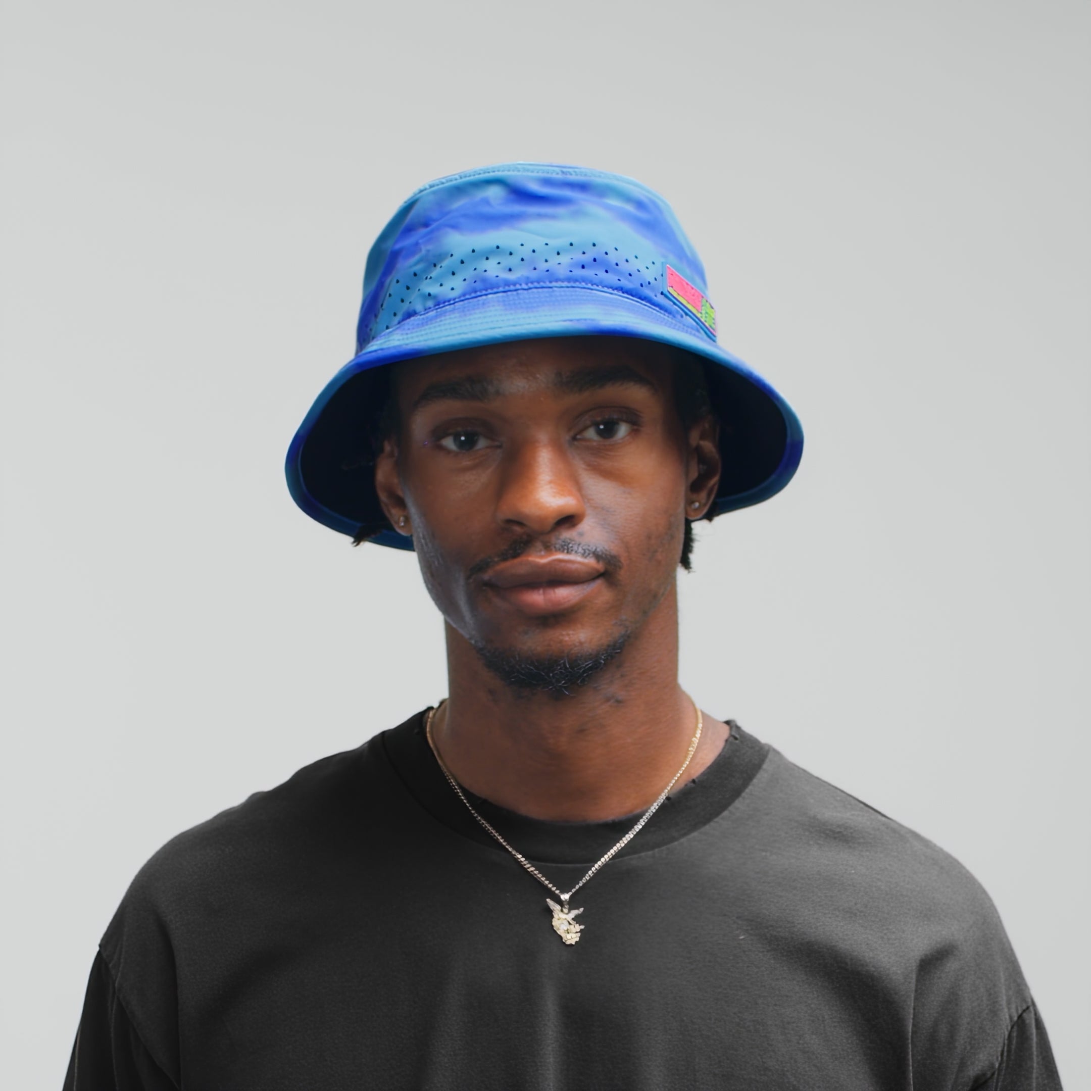 Caddy Neon Tie Dye Hydro - Electric Blue #093WN