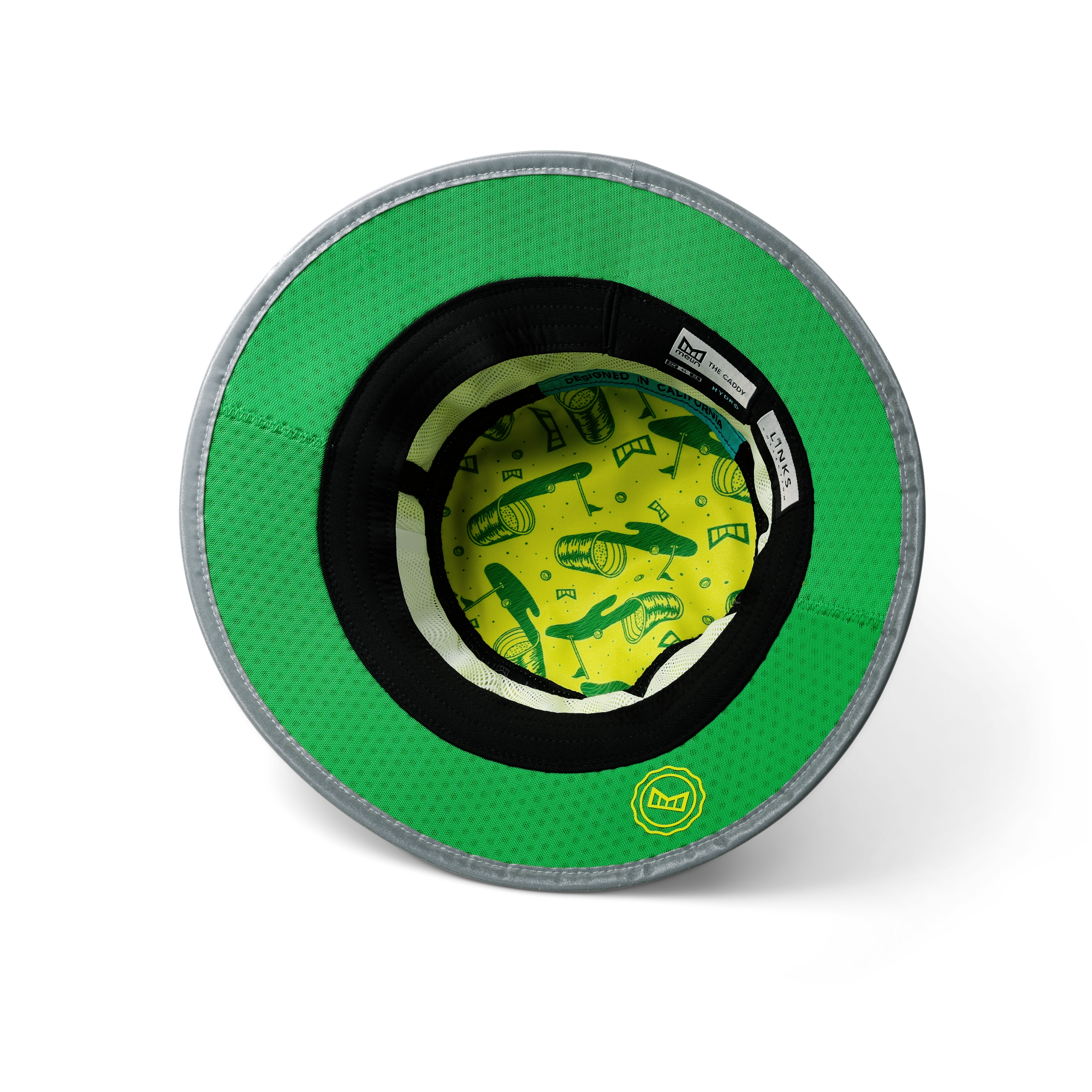Caddy Links Trashed Hydro - Safety Green #0955Q